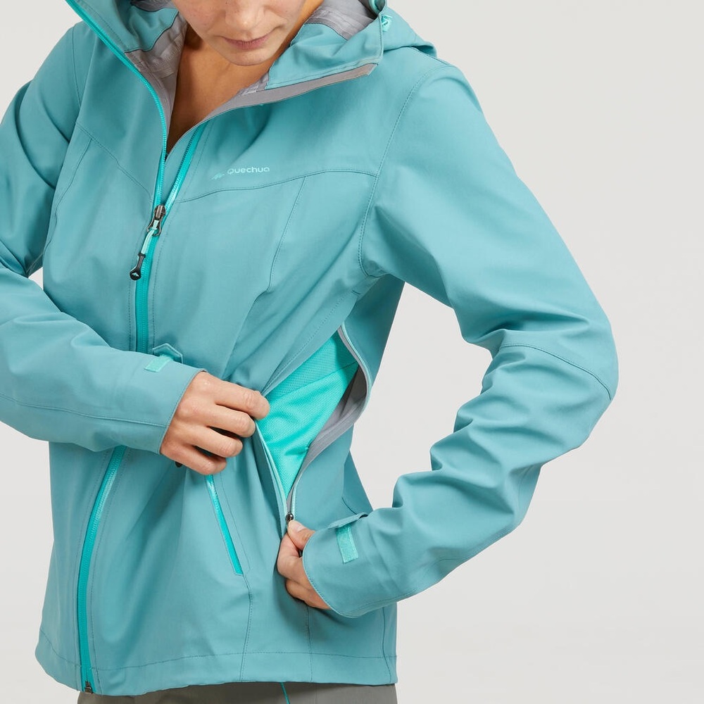 NEW Quechua | MH500 Lightweight Waterproof Hiking Jacket - Picture 4 of 16